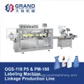 Liquid Filling and Sealing Machine with Labeling Machinery